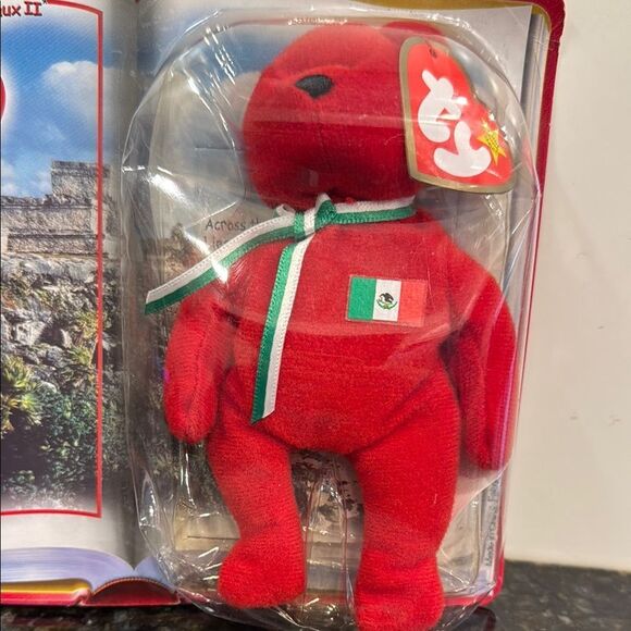 1999 Osito The Bear. International Bears II McDonalds. Teanie Beanie Babies TY - Picture 2 of 5